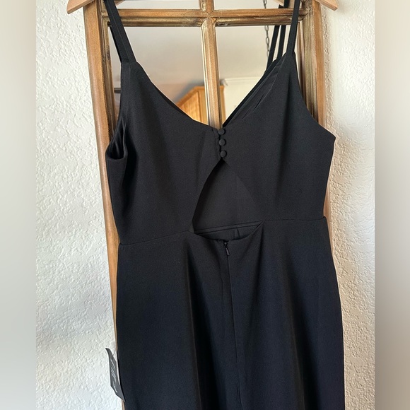 NWT Lulus Moments of Bliss Black Backless Mermaid Maxi Dress Women’s XL - Picture 6 of 11